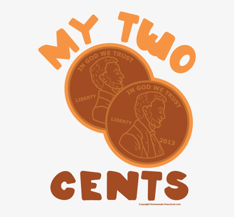 Basket Of Yarn Clipart - 2 Cents Clip Art, transparent png download