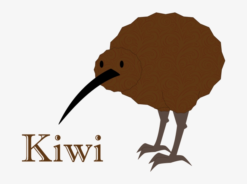 Kiwi Bird - Partypro Tqp-1005 K Monogram Coaster, transparent png download