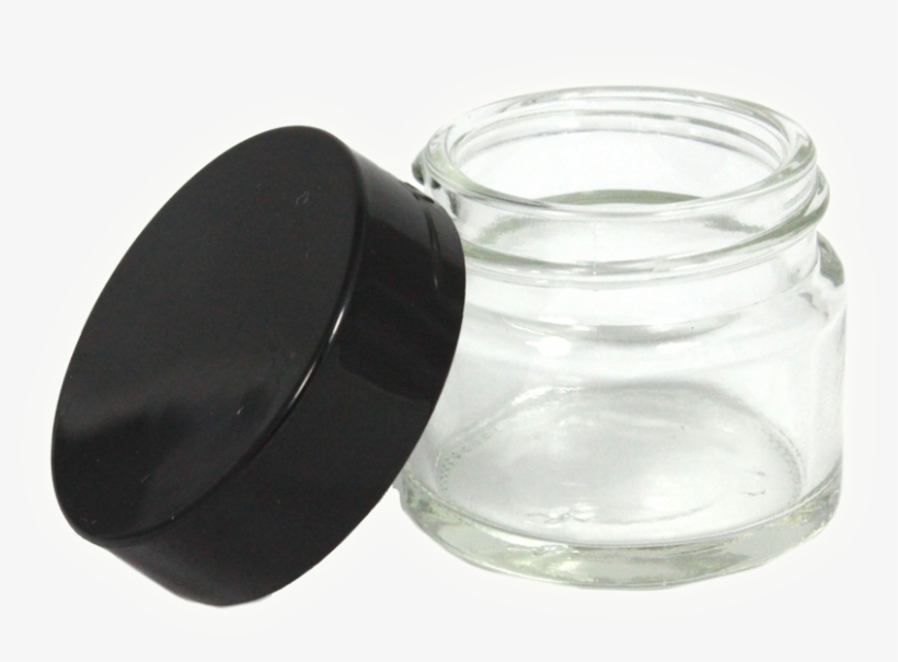 15ml Clear Glass Jar With Lid 10-pack - Cosmetic Container, transparent png download