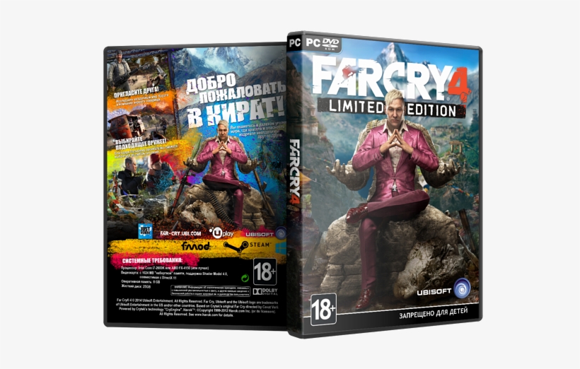Far Cry 4 Update - Big Hit Pack: Far Cry 4 Limited Edition & Watch, transparent png download