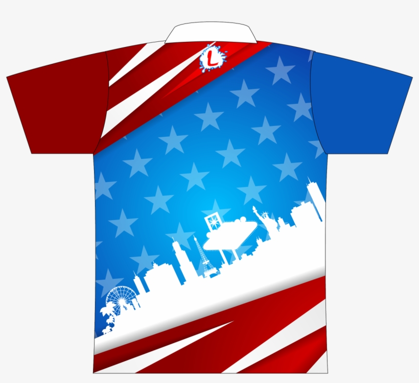 Vegas Skyline Dye Sublimated Jersey, transparent png download