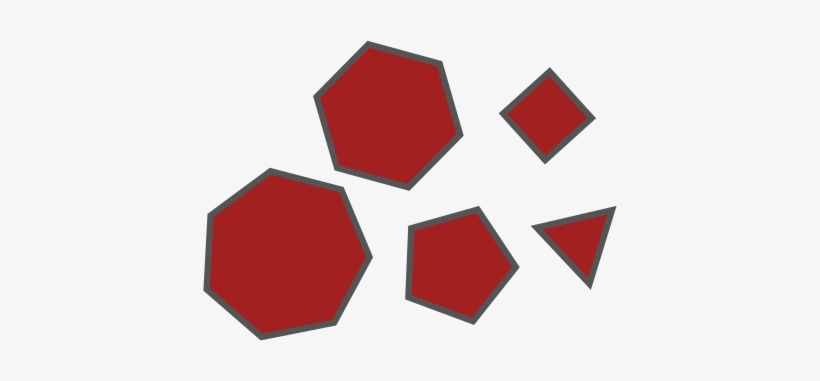 Maroonpolygons - Diep.io, transparent png download