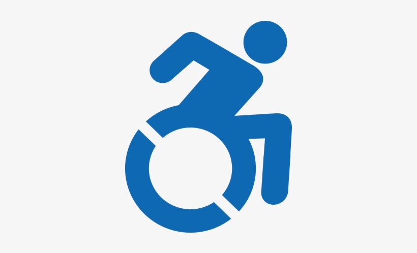 Disable Parking Logo - Rae - Accessible Icon - 40" Handicap Stencil With Reserved, transparent png download
