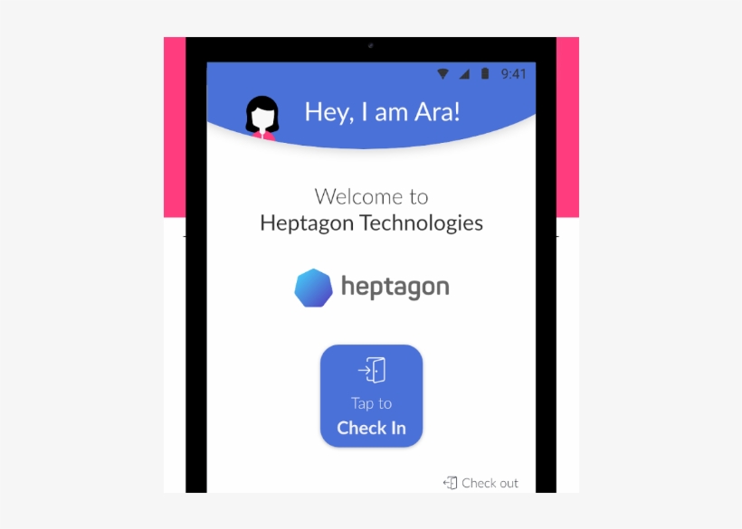 Digital Receptionist App Screen 0 - Receptionist, transparent png download