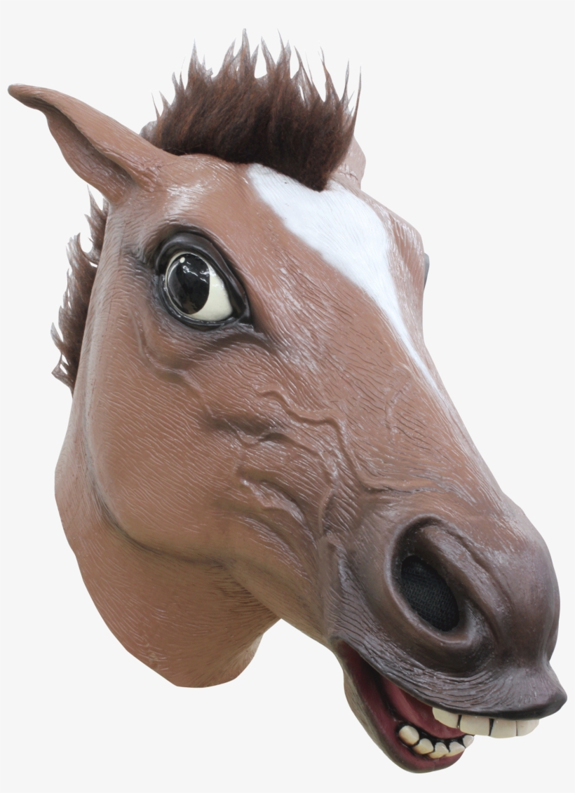 Horse Brown Mask - Mascara De Caballo Png, transparent png download