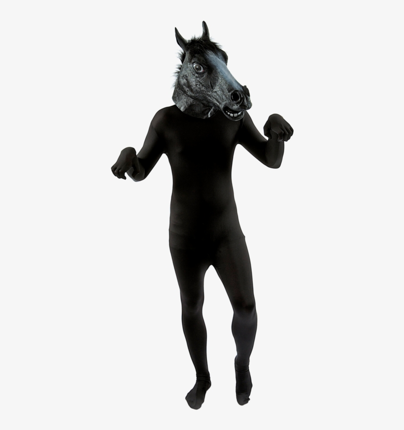 Morph Suit Horse Mask, transparent png download