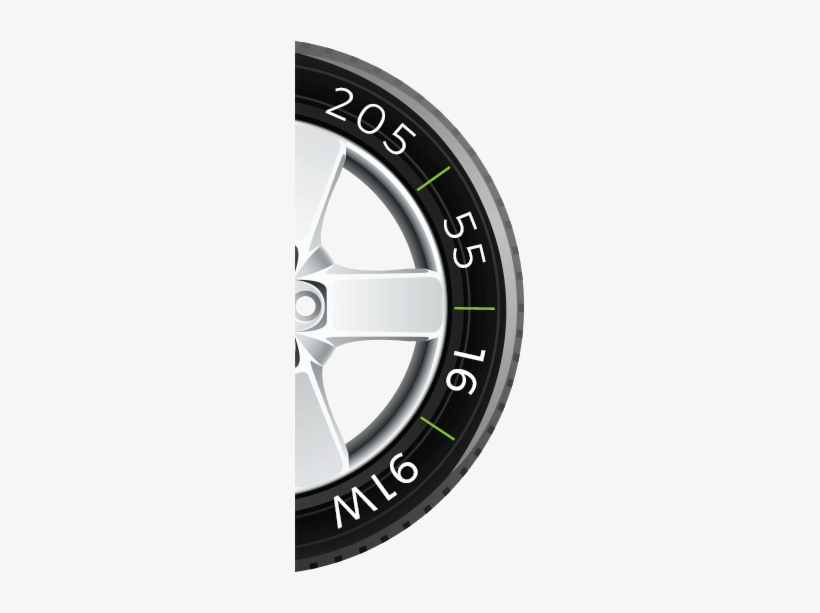 Enter Your Tyre Size - Tire Code, transparent png download