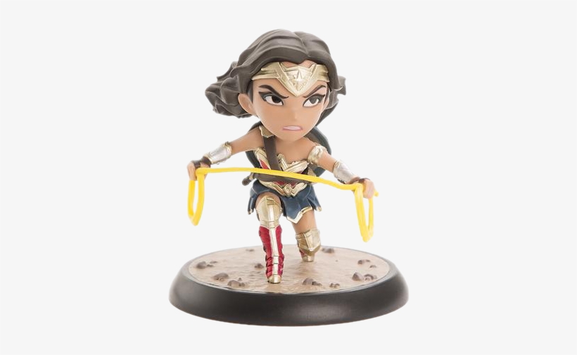 Wonder Woman Justice League Q-fig - Justice League Wonder Woman Q Fig, transparent png download