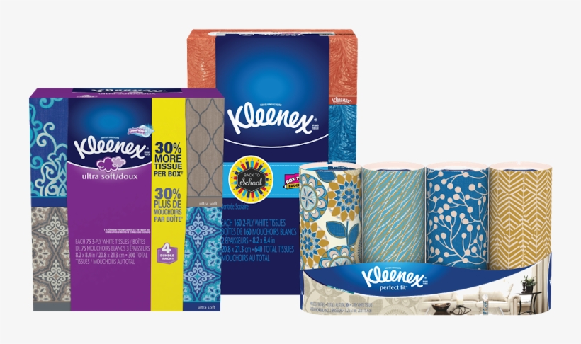 Honoring Our Heroes With Kleenex At Kroger - Kleenex Perfect Fit Facial Tissues, transparent png download