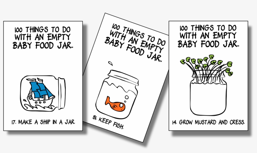 Things To Do With A Jar - Cartoon, transparent png download