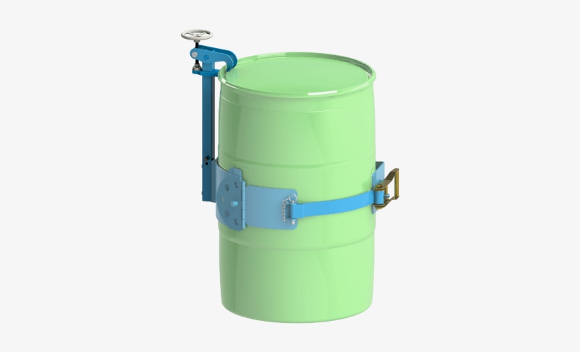 Top Rim Clamp Option For A Rimmed 55-gallon Plastic - 44 Gallon Drum Strap, transparent png download