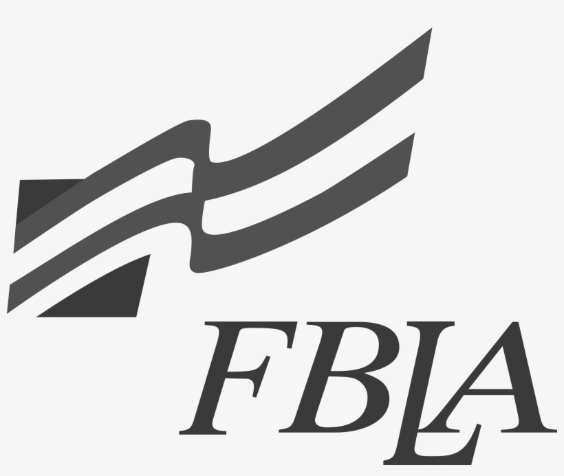 Grayscale - Fbla Logo White Png, transparent png download
