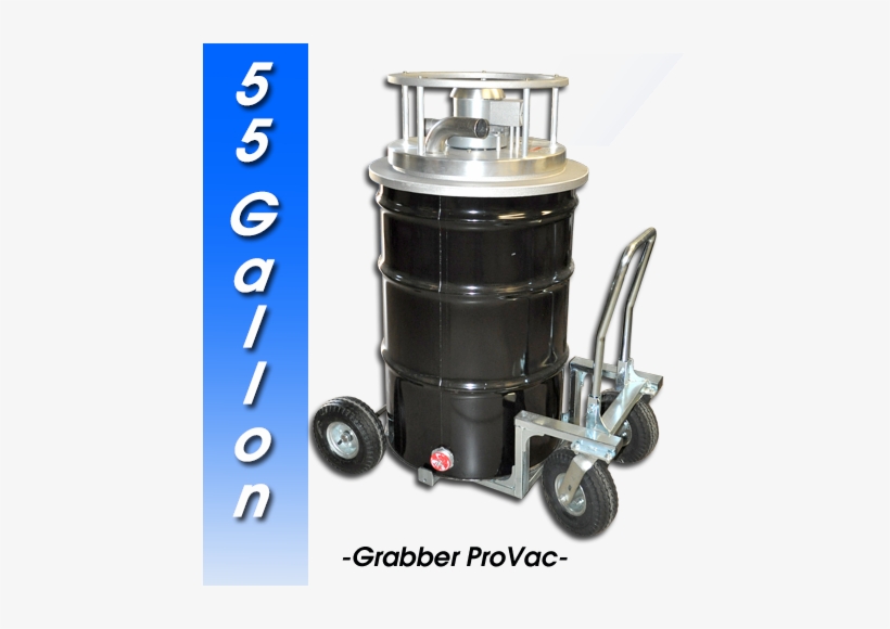 Our Largest Portable Vacuum, Our 55 Gallon Provac Is - Concrete, transparent png download