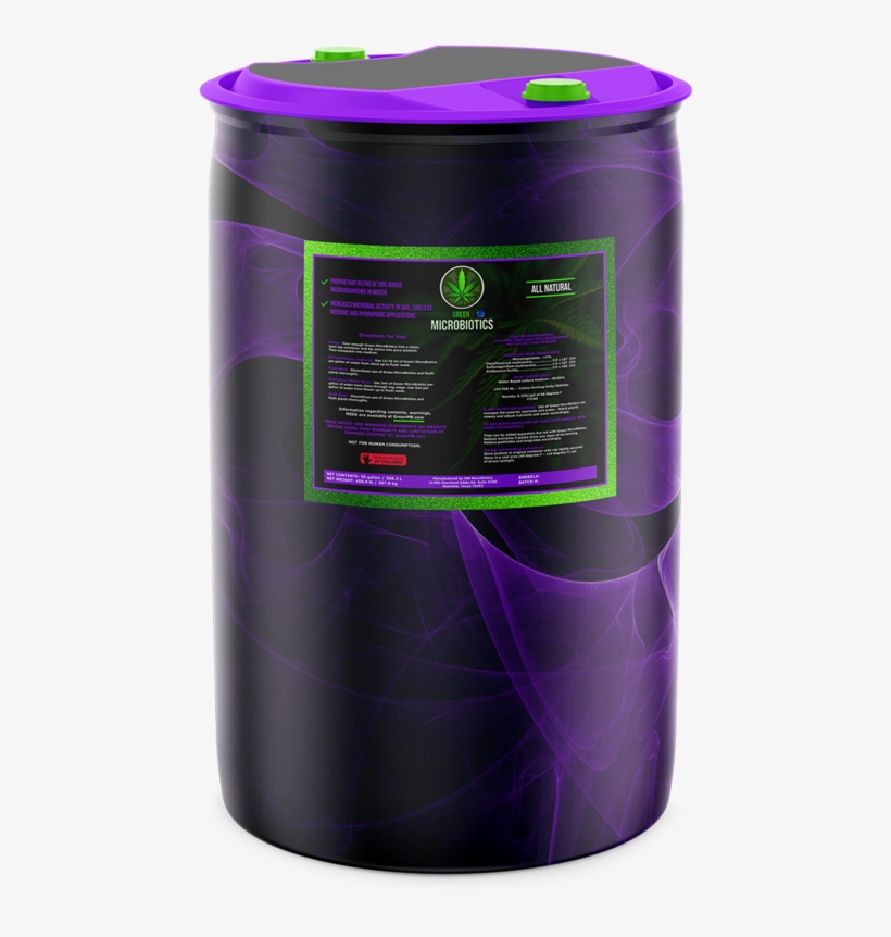 Green Mb 55 Gallon Mockup3 Resized - Gallon, transparent png download