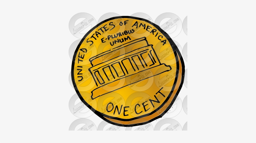 Penny Picture For Classroom / - Clip Art, transparent png download
