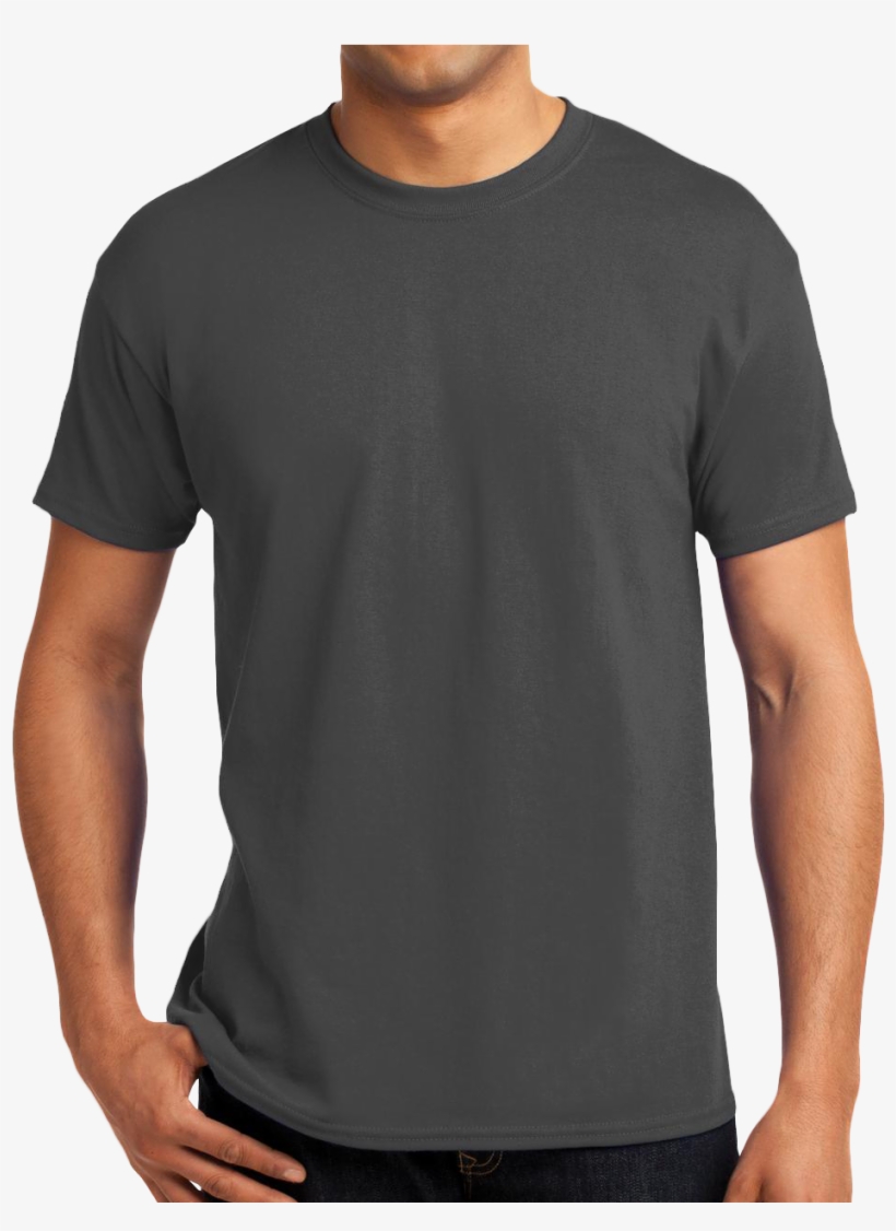 Comfortblend ® Ecosmart ® 50/50 Cotton/poly T Shirt - Hanes 50 50 T Shirts, transparent png download
