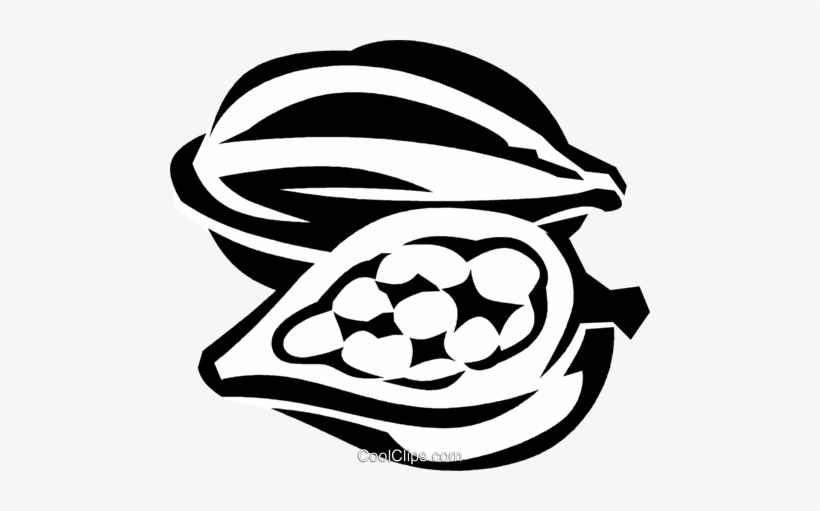 Kakao-pod Vektor Clipart Bild - Cacau Vetor Png, transparent png download