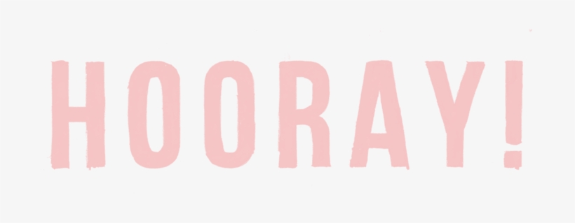 Hooray-transparent - Parallel, transparent png download