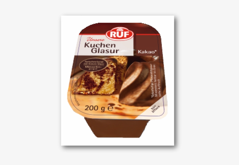 Ruf Kuchen Glasur Kakao, 200 G, transparent png download