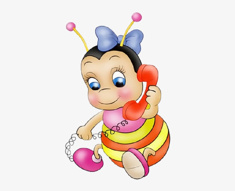 Baby Cartoon Bees Are Free To Copy For Your Own Personal - Maja, transparent png download