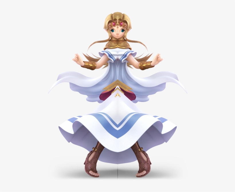 Ultimate Princess Zelda The Legend Of Zelda - Super Smash Bros Ultimate Zelda, transparent png download