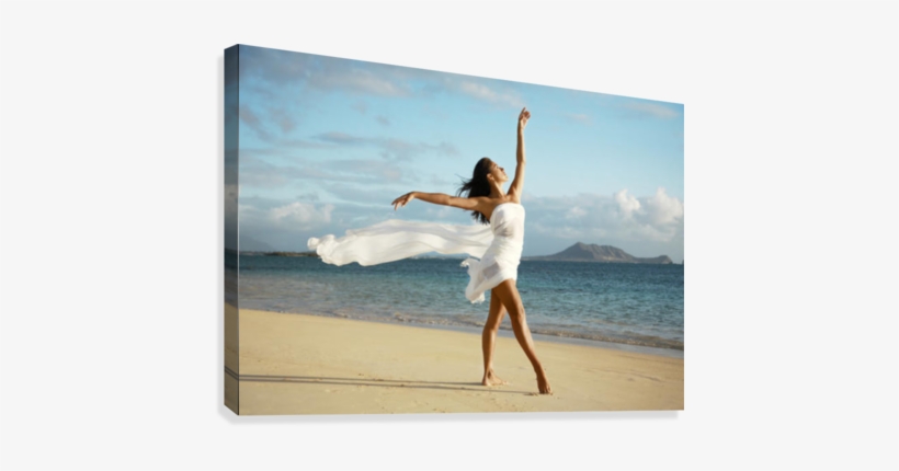 Hawaii, Oahu, Lanikai Beach, Beautiful Female Ballet - Posterazzi Hawaii Oahu Lanikai Beach Beautiful Female, transparent png download