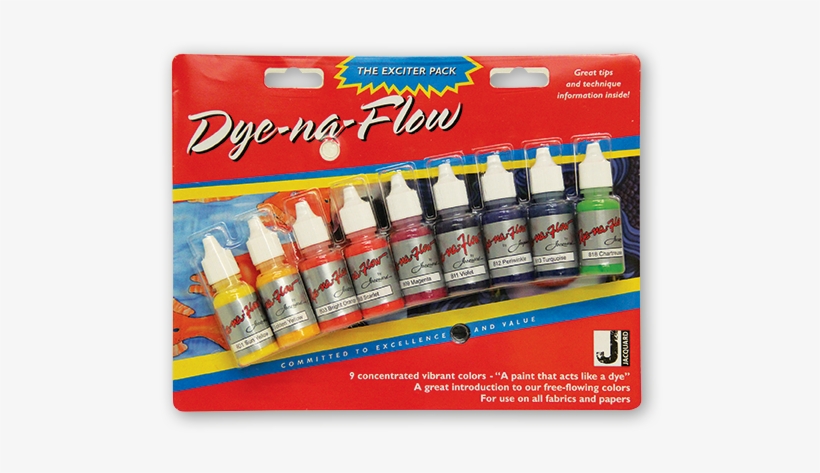 Dye Na Flow Exciter Pack - Jacquard Jac9908 Dye-na-flow Exciter 9-colors, transparent png download