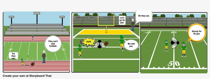 Hooray For Fly Guy - Kick American Football, transparent png download