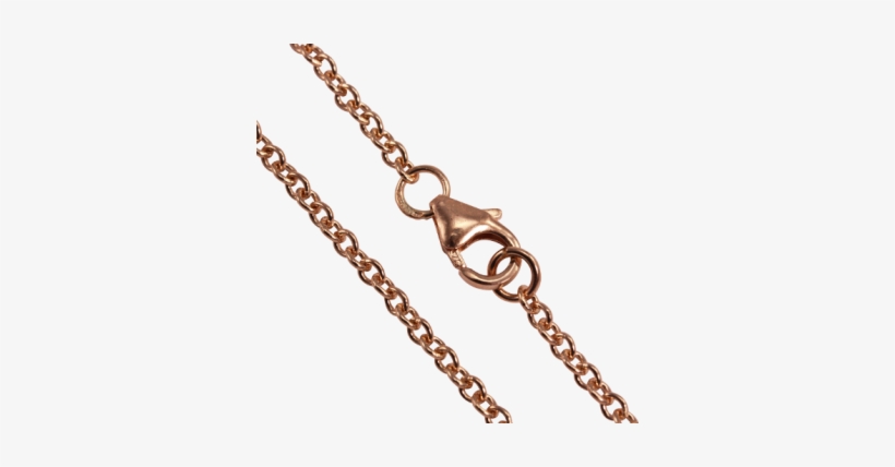 9ct Rose Gold Trace Chain, transparent png download