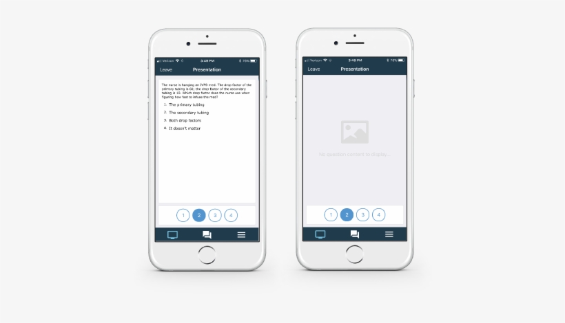 Using The Display Response Buttons Feature, Faculty - Iphone, transparent png download