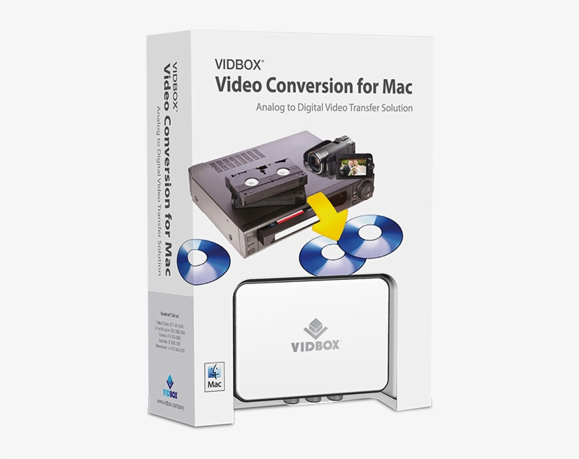 Vidbox® Video Conversion For Mac - Vidbox Video Conversion For Mac, transparent png download