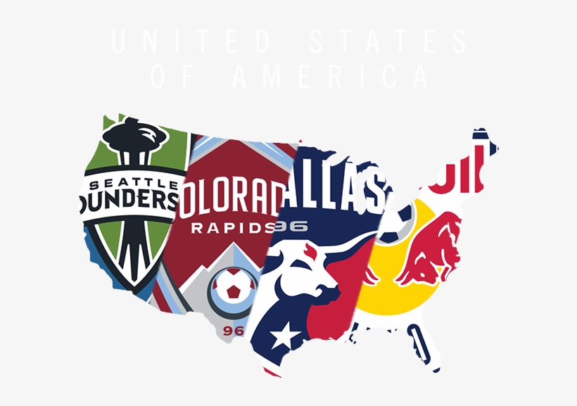 United States Of America - Print: 2011 Seattle Sounders Team Logo, 16x20in., transparent png download
