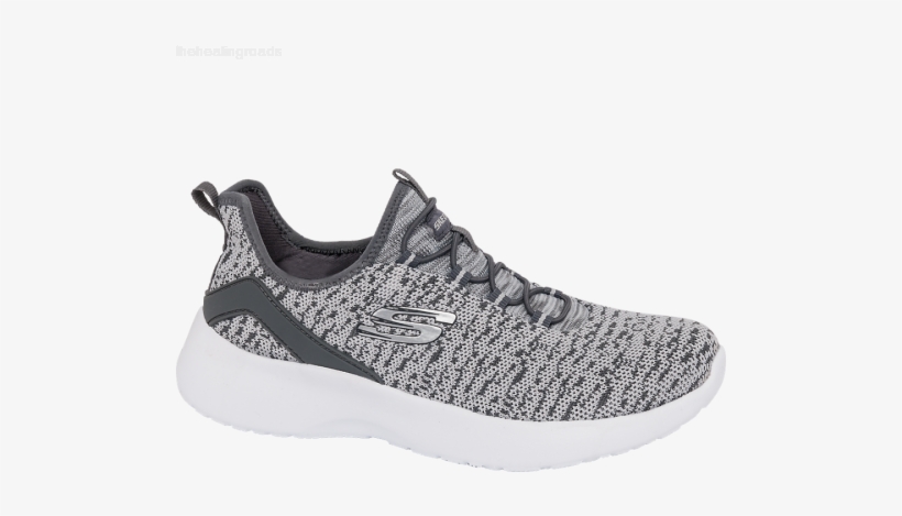 Skechers Lace-up Ladies Trainers, Ladies Trainer, Grey,, transparent png download