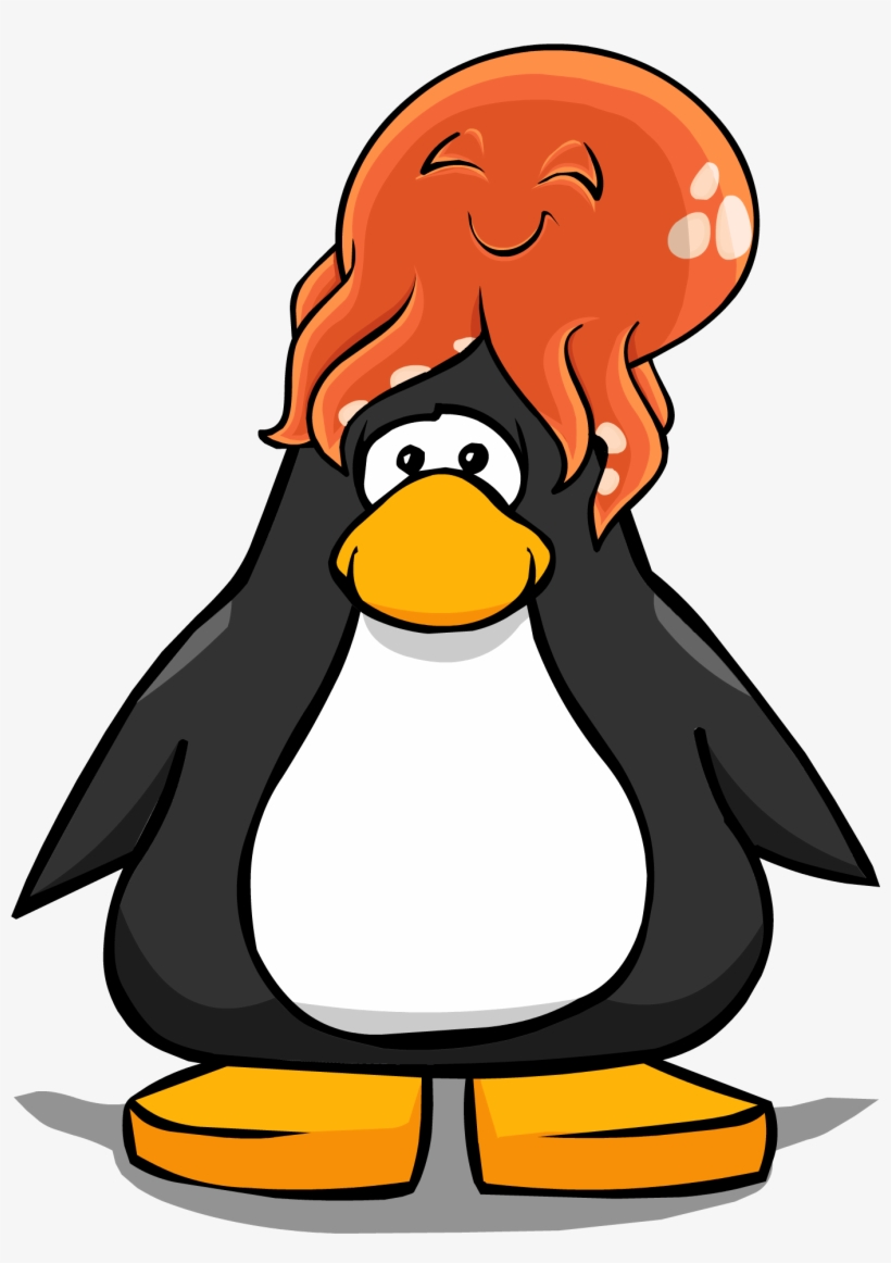 The Squid Lid Pc - Penguin From Club Penguin, transparent png download