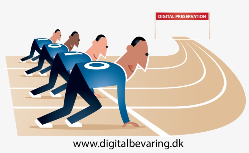 Trevor Owens Page 2 User Centered Digital Memory Vector - Starting Line Cartoon, transparent png download