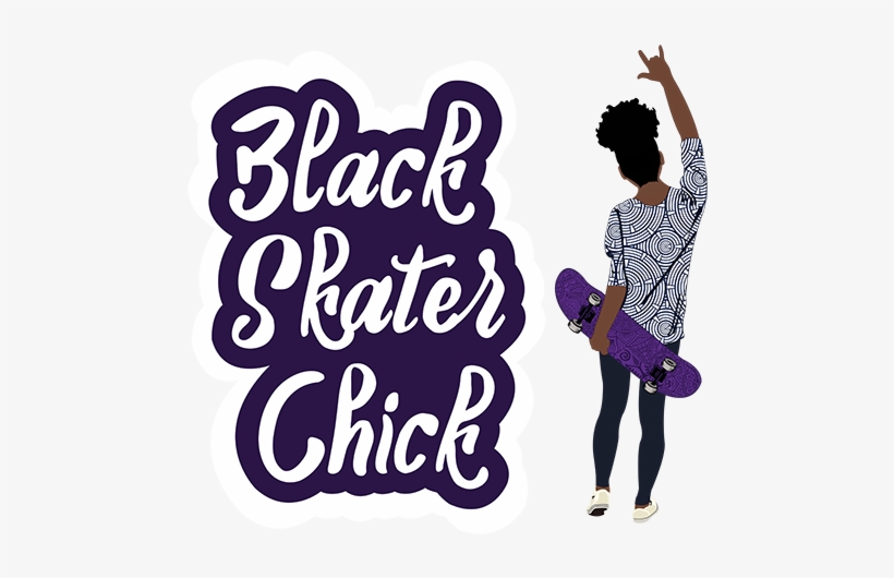 Black Skater Chick - Pacsun, transparent png download