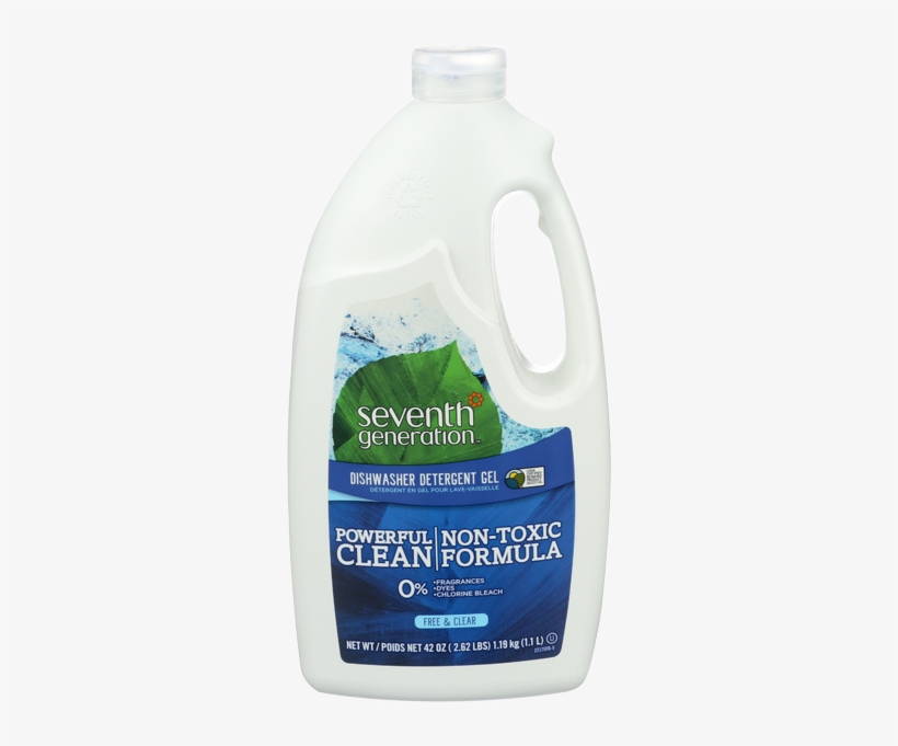 Seventh Generation Dishwasher Detergent Gel Free & - Seventh Generation Dishwasher Detergent Gel, Natural,, transparent png download