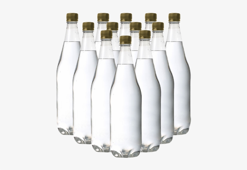 1 Litre Pet Clear Bottles - Pet Bottle, transparent png download