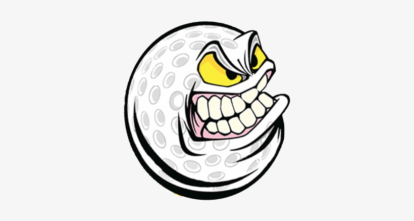 The Golf Ball Buster - Soccer Ball With A Face, transparent png download