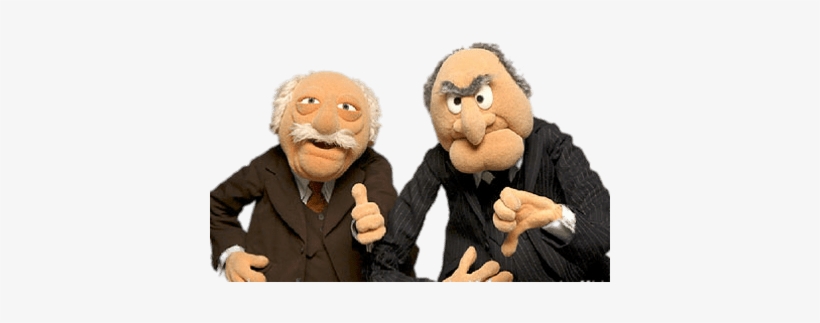Statler And Waldorf Thumbs - Statler And Waldorf, transparent png download