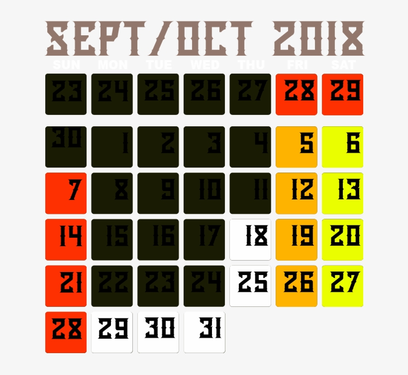Calendar - Number, transparent png download