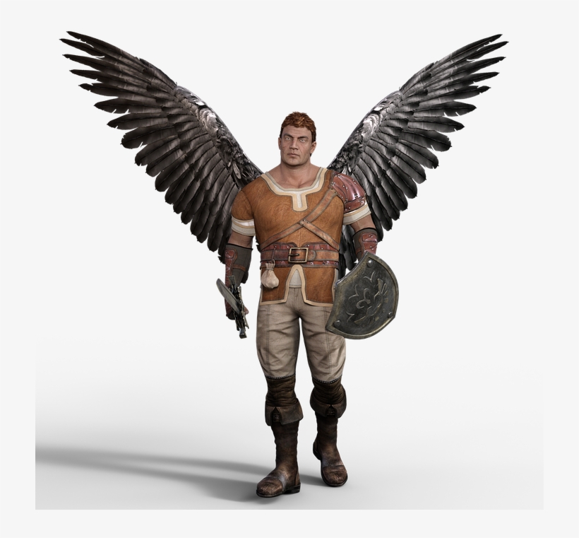 Man, Warrior, Fighter, Soldier, Fig, Strength, Muscles - Png Man Warrior, transparent png download