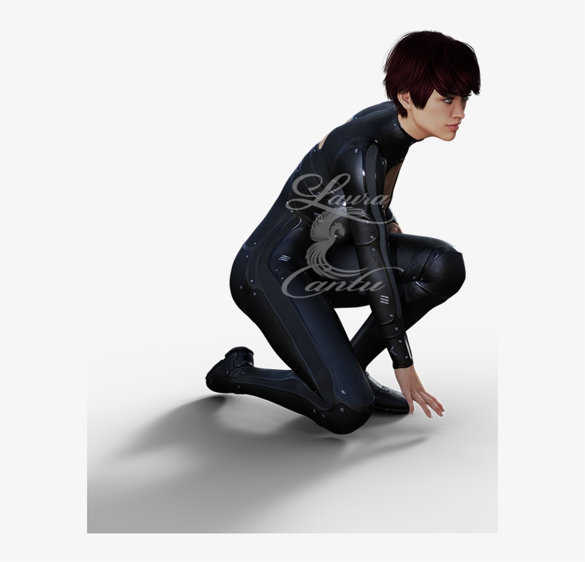 Angelica Kneeling - Sitting, transparent png download