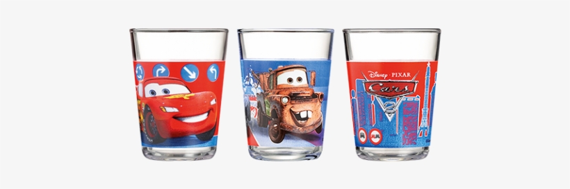 Disney Cars - Luminarc 9201493 3 Tumbler Set Of 3 'disney Cars 2', transparent png download