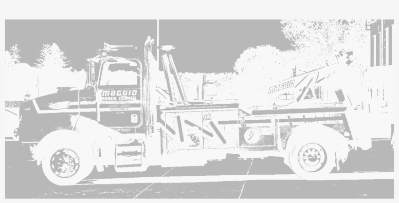 Maggio Truck Tow Header - Crane, transparent png download