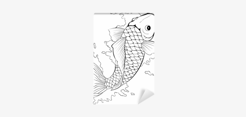 Colorir Desenho De Peixe Dourado, transparent png download