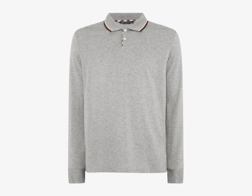 Bert Long Sleeve Polo Bert Long Sleeve Polo - Sweater, transparent png download