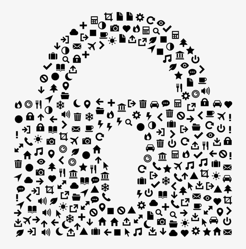 Computer Icons Domain Name System Security Hacker Ip - Security Icons Png Black, transparent png download