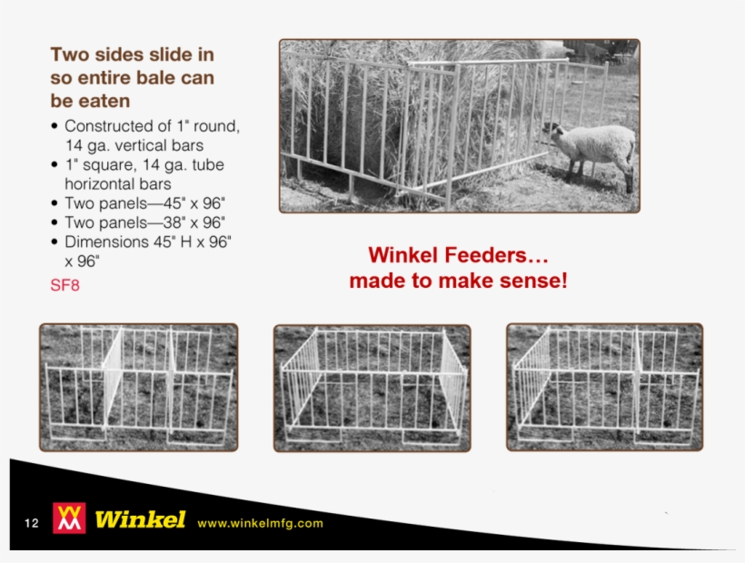 Sheep Bale Feeders - Sheep, transparent png download