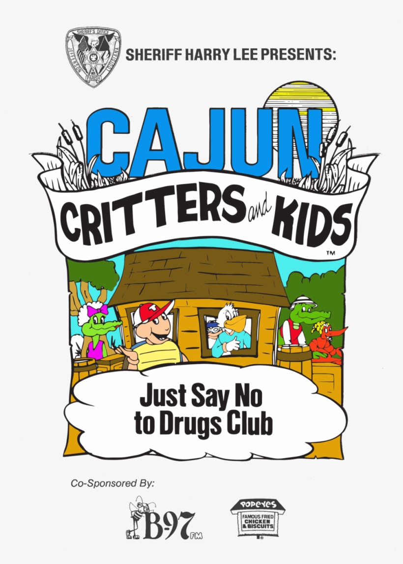 1987 Cajun Critters Coloring Book Cover, transparent png download